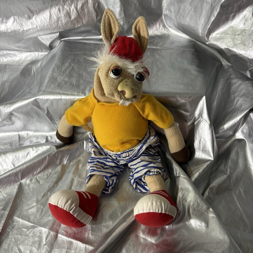 1992  Shari Lewis Ent.  18"  Charlie Horse‎ Cloth Puppet
